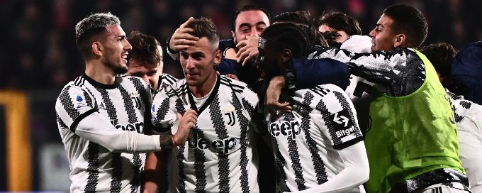 Juventus score late winner to grab Serie A win at Cremonese