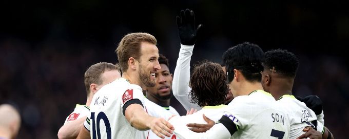 Harry Kane winner sends Tottenham into FA Cup fourth round
