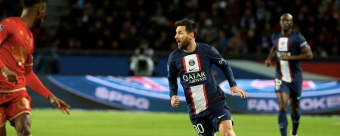 Lionel Messi scores in return as Paris Saint-Germain beat Angers