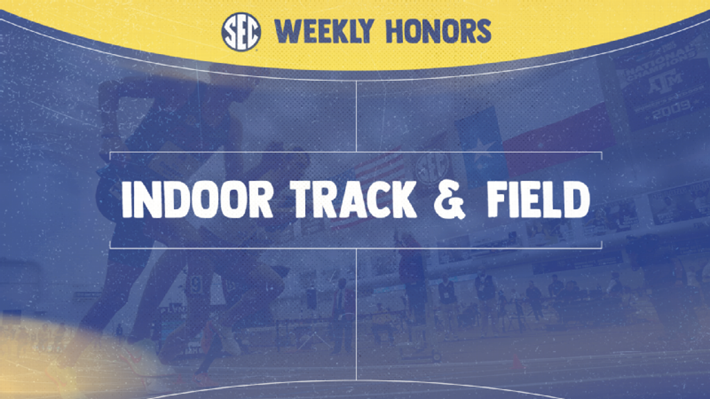 SEC Indoor Track & Field Weekly Honors: Jan.24