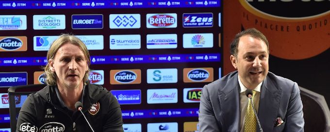 Serie A side Salernitana appoint new coach -- 2 days after sacking him