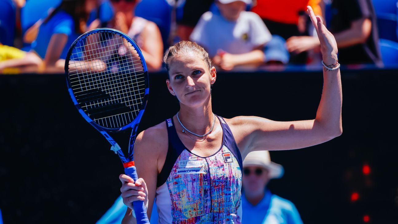 Karolina Pliskova se retire de l’Open de Madrid en raison d’une blessure au genou