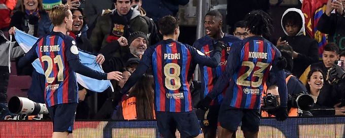 Barcelona's new 'Gala XI' emerges as Dembele and Co. reach Copa del Rey semis over Real Sociedad