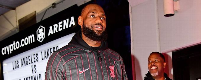 LeBron James x Liverpool: LA Lakers star reveals jersey in collab with Premier League giants
