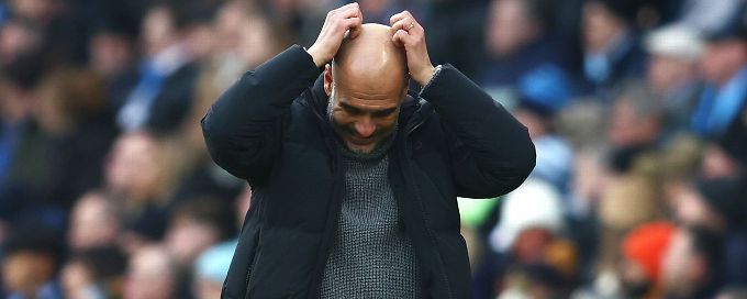 Pep Guardiola feeling the strain at Man City as Arsenal and Man United reawaken with his own proteges