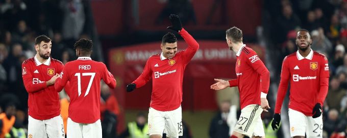 Casemiro makes case as Manchester United's key player in FA Cup win over Reading
