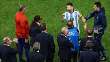 Lionel Messi says he regrets his actions during heated World Cup match against Netherlands