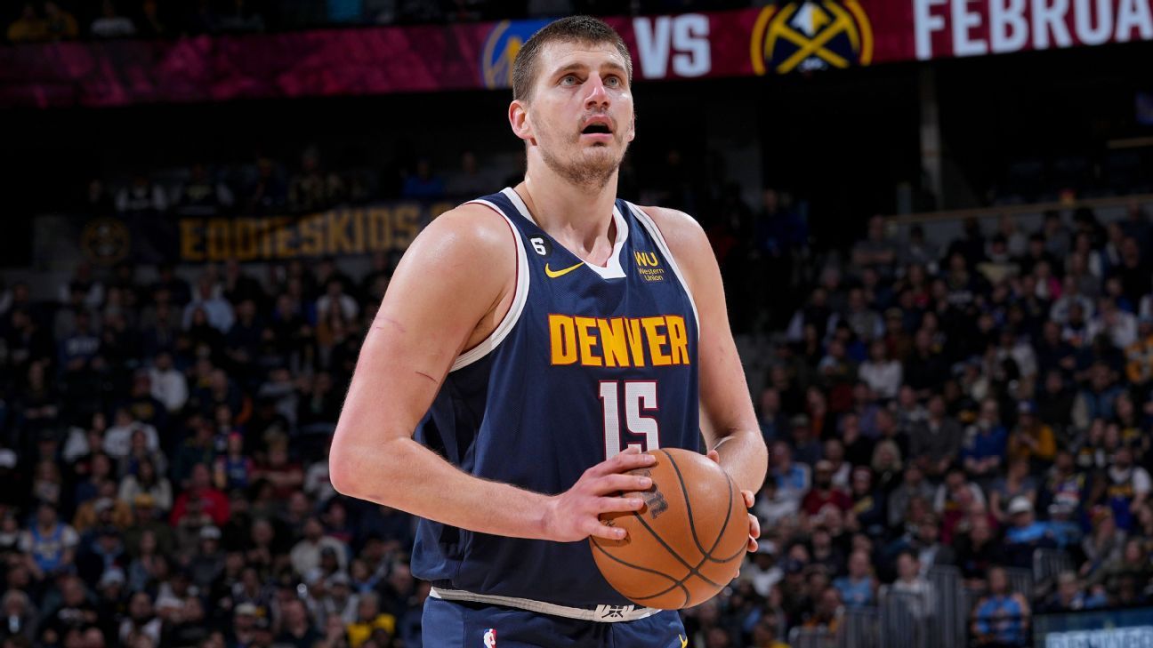 <div>Jokic (calf) sits out Nuggets' loss to Pelicans</div>