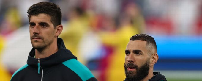 Benzema, Courtois to miss Real Madrid's Club World Cup semifinal with injuries