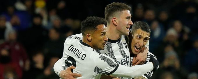 Vlahovic double gives Juventus 3-0 win at Salernitana