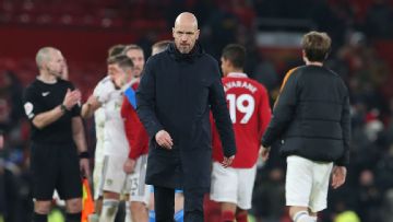 Ten Hag: Man United players 'not ready' to start either half in Leeds draw