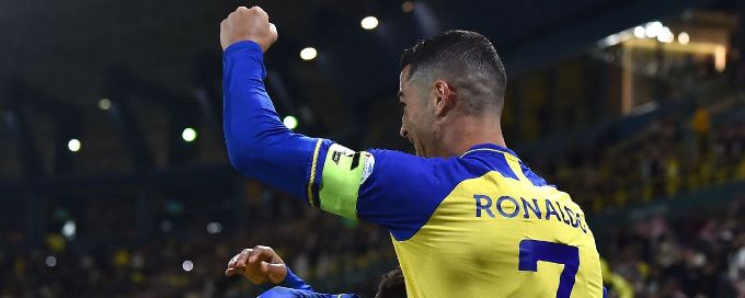 Cristiano Ronaldo gets 2 assists as Al Nassr win to go top of Saudi Pro League