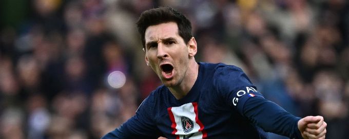 Lionel Messi bags last-gasp free kick to earn PSG 4-3 win over Lille