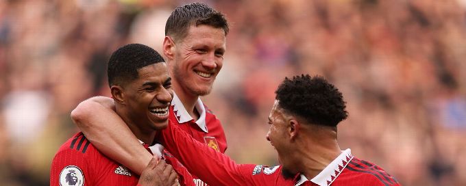Marcus Rashford braces sees Man United ease past Leicester