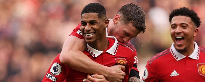 Marcus Rashford has Man United riding wave of optimism after more goals in win vs. Leicester