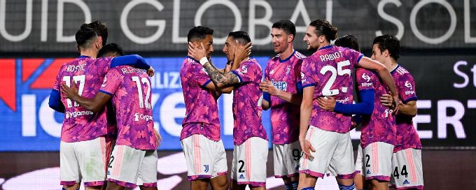 Juventus claim 2-0 win over struggling Spezia