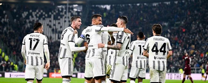 Juventus beat Torino in six-goal thriller as Pogba returns