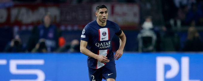 PSG's Hakimi facing preliminary charges of rape, prosecutors say