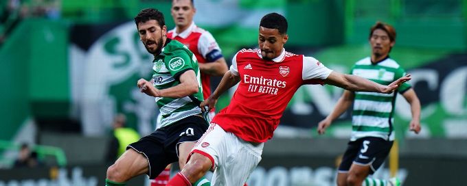 Arsenal draw 2-2 at Sporting CP in Europa League 1st leg