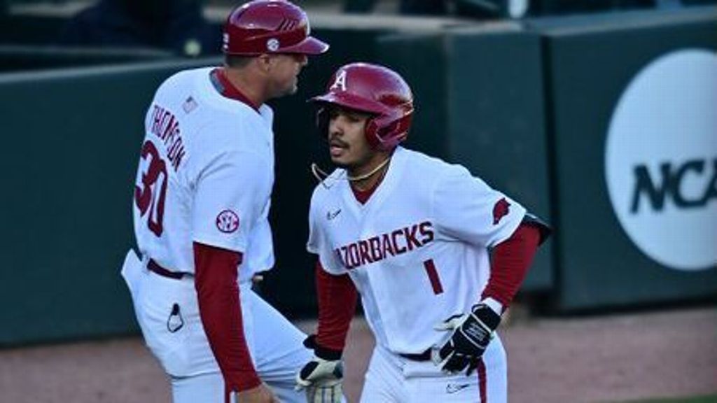 Two-out hitting helps No. 7 Hogs defeat UNLV