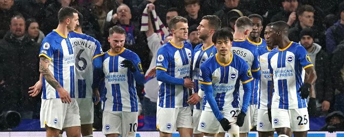 March earns Brighton win as Palace worries deepen