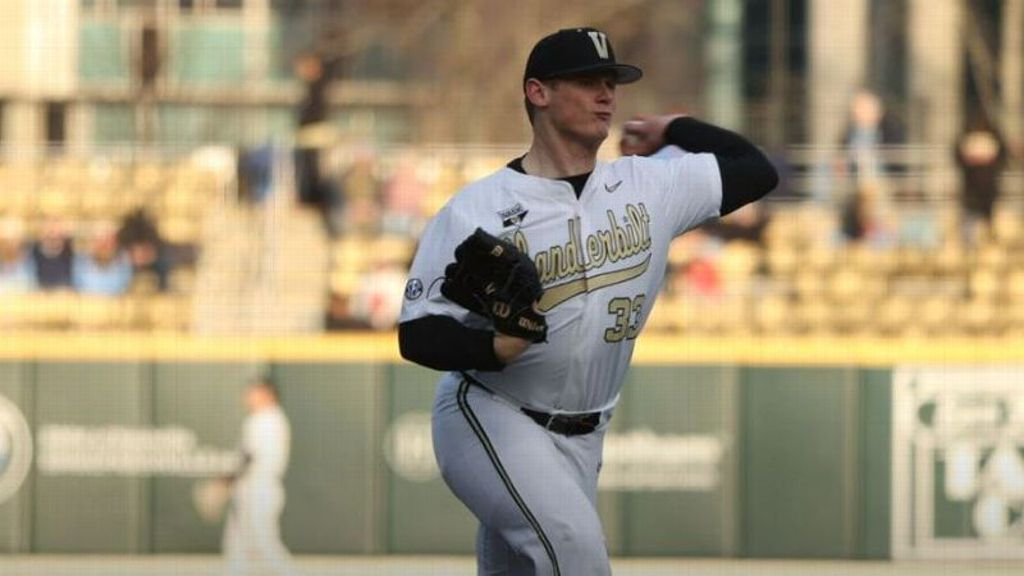 No. 6 Vandy's Owen spins two-hitter vs. No. 3 Ole Miss