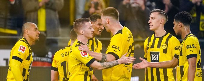 Dazzling Dortmund crush Cologne to confirm Bundesliga title ambitions
