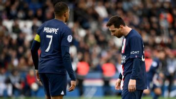 PSG booed off after 1st Ligue 1 home loss in 2 years against Rennes