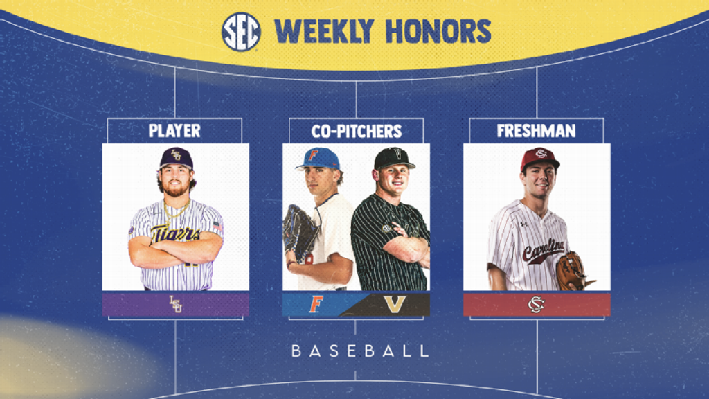 SEC Baseball Weekly Honors: Mar. 20