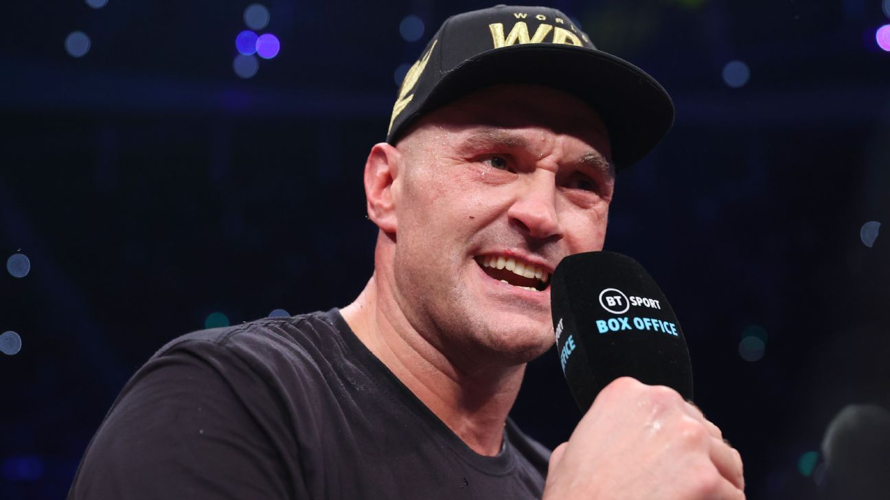 SOURCES: Tyson Fury and Francis Ngannou fight on Oct. 28