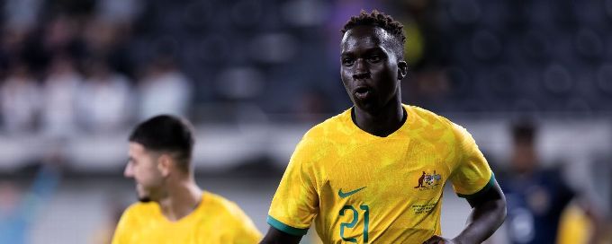 Garang Kuol scores first Australia goal as World Cup feelgood factor continues