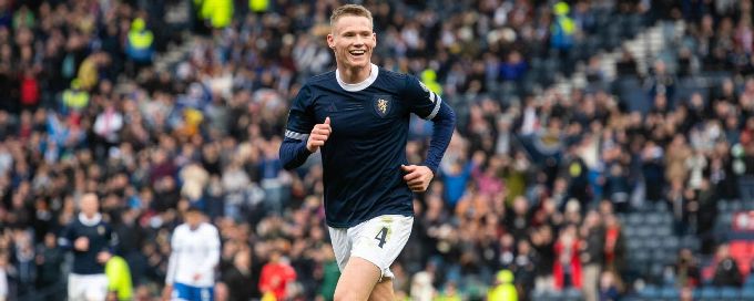 Scott McTominay fires Scotland to 3-0 win over Cyprus in Euro qualifier