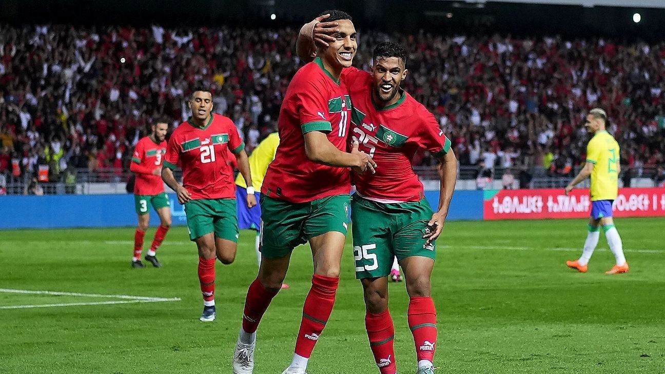 Morocco vs. Brazil - Football Match Report - March 25, 2023 - ESPN