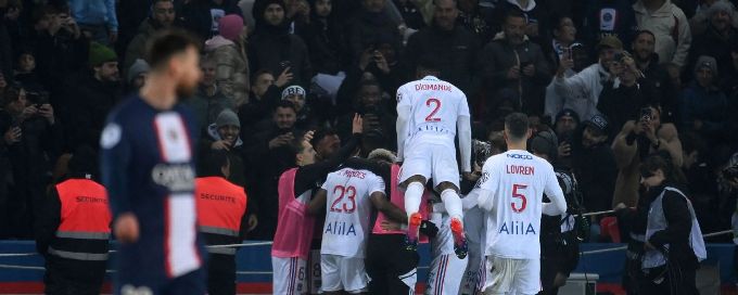 PSG's title march slowed down with Lyon defeat