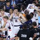 NCAA championship win spurs celebration, destruction at UConn 