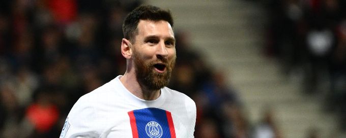 Lionel Messi reaches 1,000 club goal contributions in PSG win over Nice