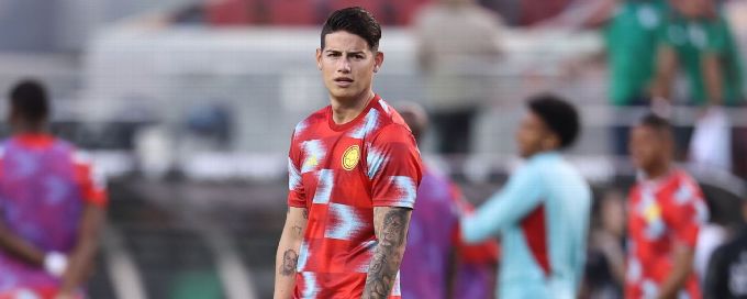 James Rodriguez's contract with Olympiakos terminated after just 23 games