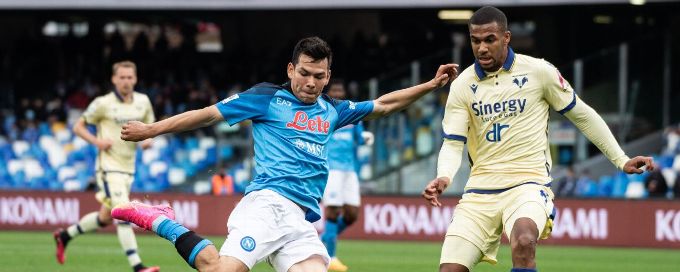 Napoli disappoint in 0-0 draw against Verona