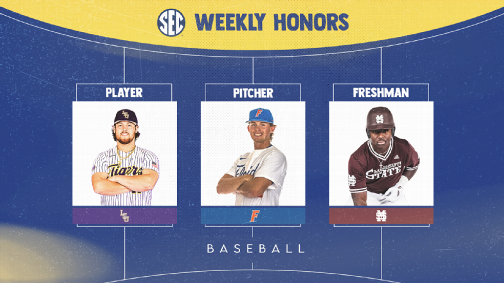 SEC Baseball Weekly Honors: Week 9