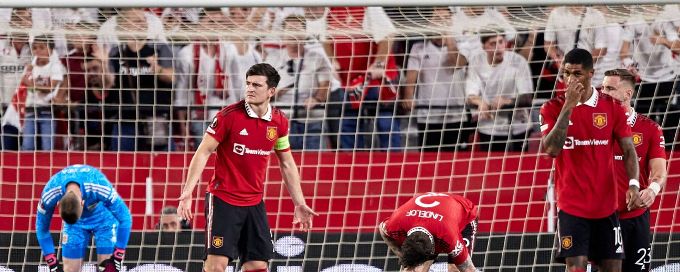 Harry Maguire, David de Gea's mistakes doom Manchester United to Europa League exit as Sevilla shine