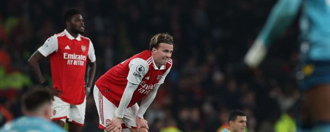 Arsenal suffer title blow despite rescuing dramatic 3-3 draw with Southampton