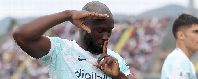 Romelu Lukaku celebrates goals with 'shh' gesture as Inter Milan end winless run