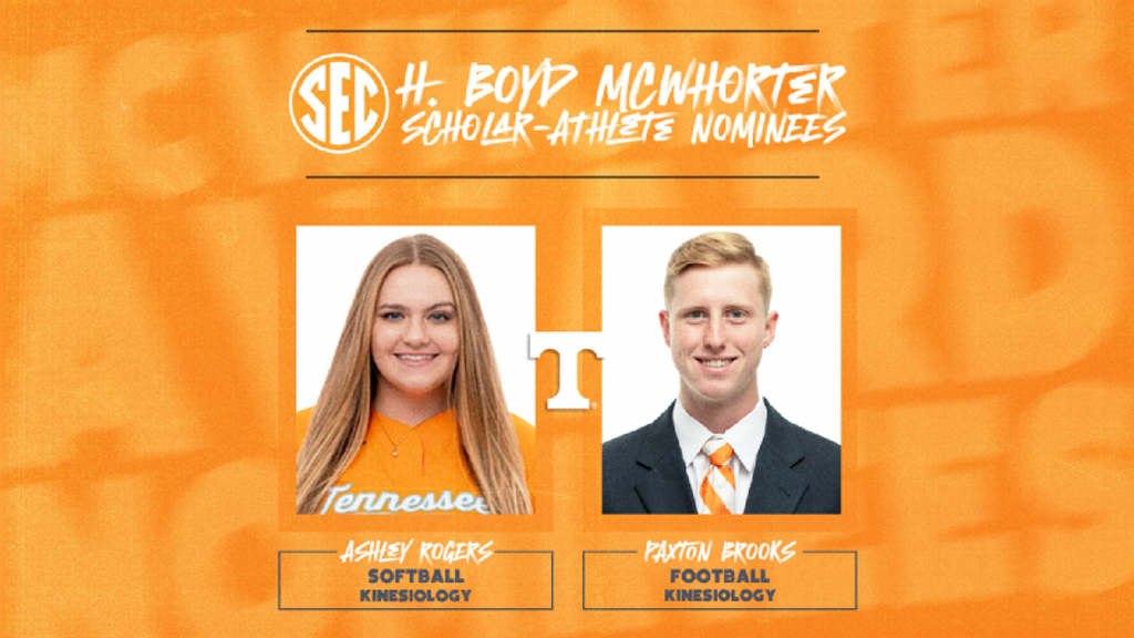 SEC names Tennessee McWhorter Award Nominees