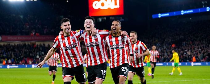 Sheffield United beat West Brom to secure promotion