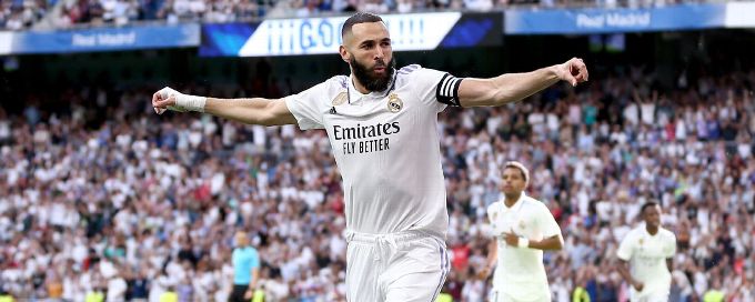 Real Madrid bounce back after Girona shock as Benzema rewrites record books in win over Almeria