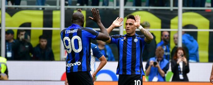 Lautaro Martinez brace helps Inter Milan earn fightback win over Lazio