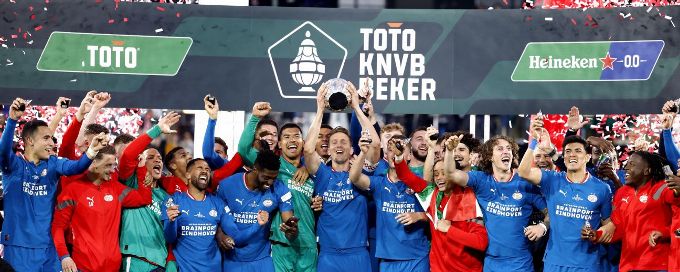 PSV Eindhoven beat Ajax to defend Dutch Cup title