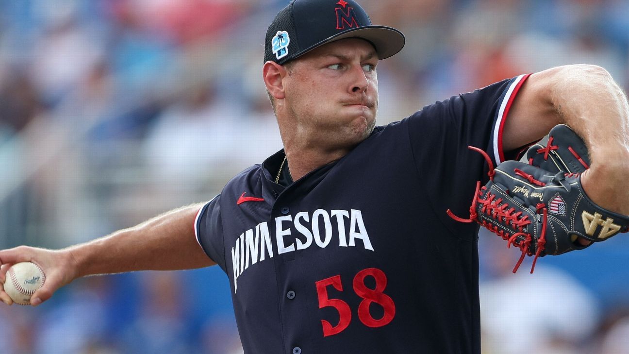 Twins send pitcher Megill, 29, to Brewers for cash