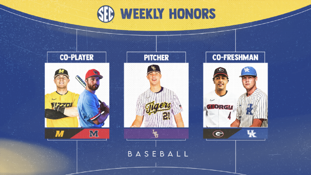 SEC Baseball Weekly Honors: Week 12