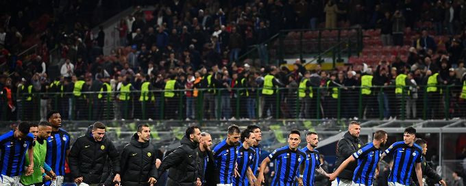 Dzeko gamble pays off in Inter Milan's win over AC Milan as raucous San Siro takes centre stage